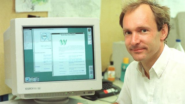 Tim Berners-Lee at CERN